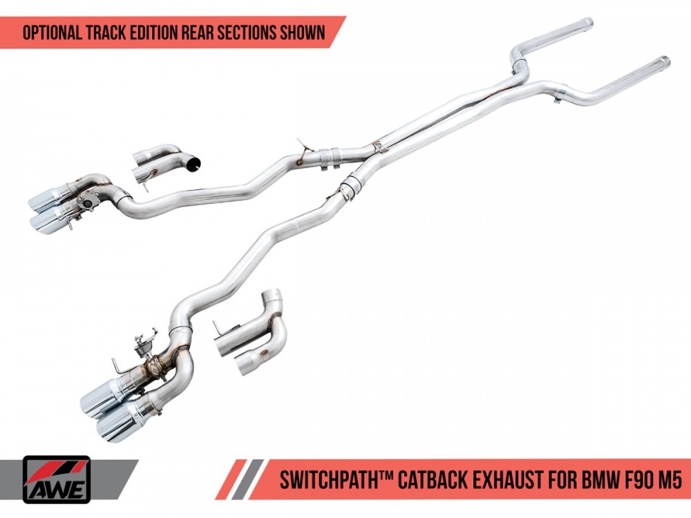 Exhaust AWE BMW M5 F90 Cat-back SwitchPath - 3025-43066 Exhaust AWE BMW M5 F90 Cat-back SwitchPath - 3025-43066