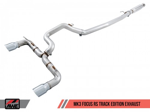 AWE Ford Focus RS MK3 Cat-back Track Edition Exhaust