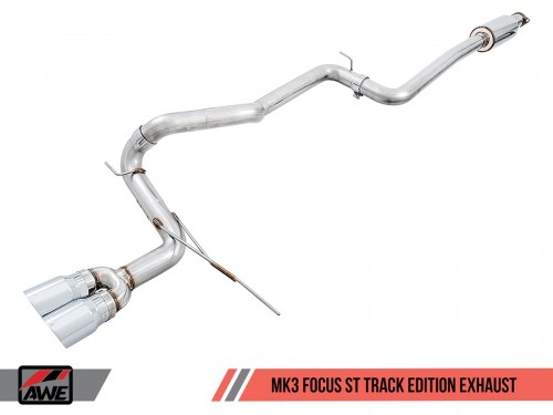 AWE Ford Focus ST MK3 Cat-back Track Edition Exhaust