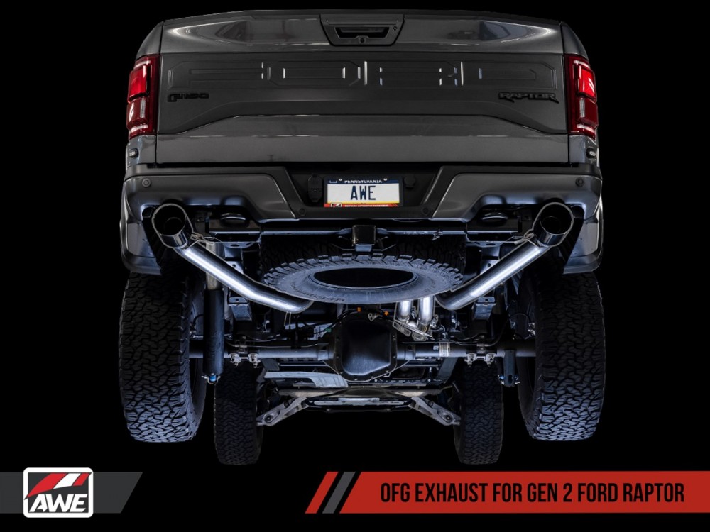 AWE Ford Gen2 Raptor 3.5L Turbo 0FG Exhaust - 3015-33106 AWE Ford Gen2 Raptor 3.5L Turbo 0FG Exhaust - 3015-33106