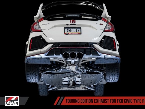 AWE Honda FK8 Civic Type R Touring Edition Exhaust