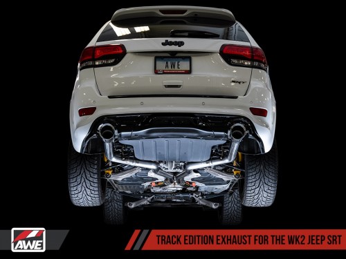 AWE Jeep Grand Cherokee WK2 SRT 6.4L Track Edition Exhaust