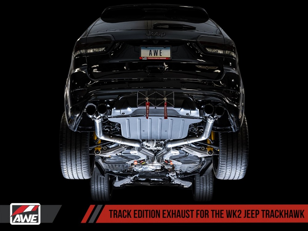 Wydech AWE Jeep Grand Cherokee WK2 Trackhawk 6.2L SC Track Edition - 3020-31023 AWE Jeep Grand Cherokee WK2 Trackhawk 6.2L SC Track Edition Exhaust