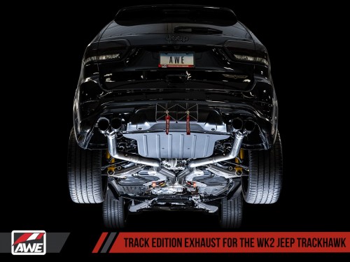 AWE Jeep Grand Cherokee WK2 Trackhawk 6.2L SC Track Edition Exhaust