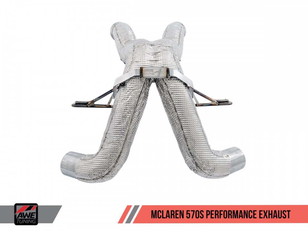 Exhaust AWE McLaren 570 540C 3.8L Turbo - 3010-31001 Exhaust AWE McLaren 570 540C 3.8L Turbo - 3010-31001