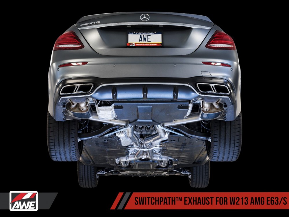 Wydech AWE Mercedes-Benz W213 E63/S AMG SwitchPath™ - 3025-31044 | 3025-31046 AWE Mercedes-Benz W213 E63/S AMG SwitchPath™ Exhaust