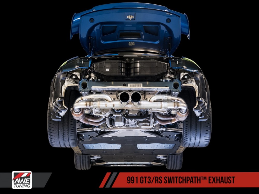 Exhaust AWE Porsche 911 (991.1/991.2) GT3/RS 4.0L SwitchPath™ - 3025-32016 | 3025-33016 Exhaust AWE Porsche 911 (991.1/991.2) GT3/RS 4.0L SwitchPath™ - 3025-32016 | 3025-33016