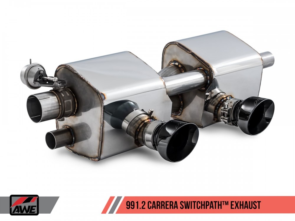 Exhaust AWE Porsche 911 Carrera (991.2) Cat-back SwitchPath (PSE) - 3025-32018 | 3025-33018 Exhaust AWE Porsche 911 Carrera (991.2) Cat-back SwitchPath (PSE) - 3025-32018 | 3025-33018