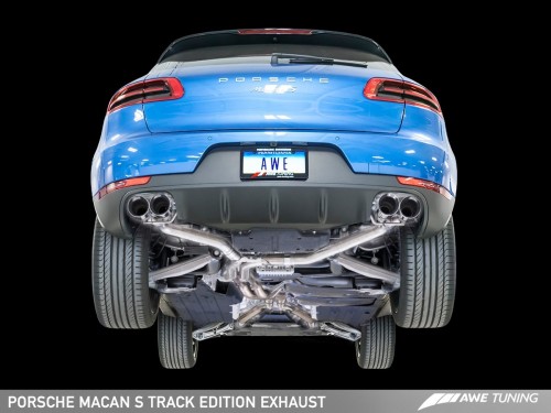 AWE Porsche Macan S/GTS/Turbo Track Edition Exhaust