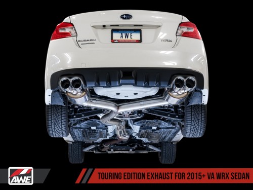 AWE Subaru 2015+ VA WRX 2.0L Turbo Touring Edition Exhaust
