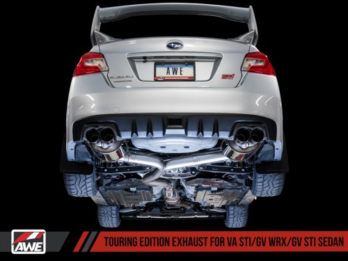 AWE Subaru VA / GV WRX / STI 2.5L Turbo Touring Edition Exhaust