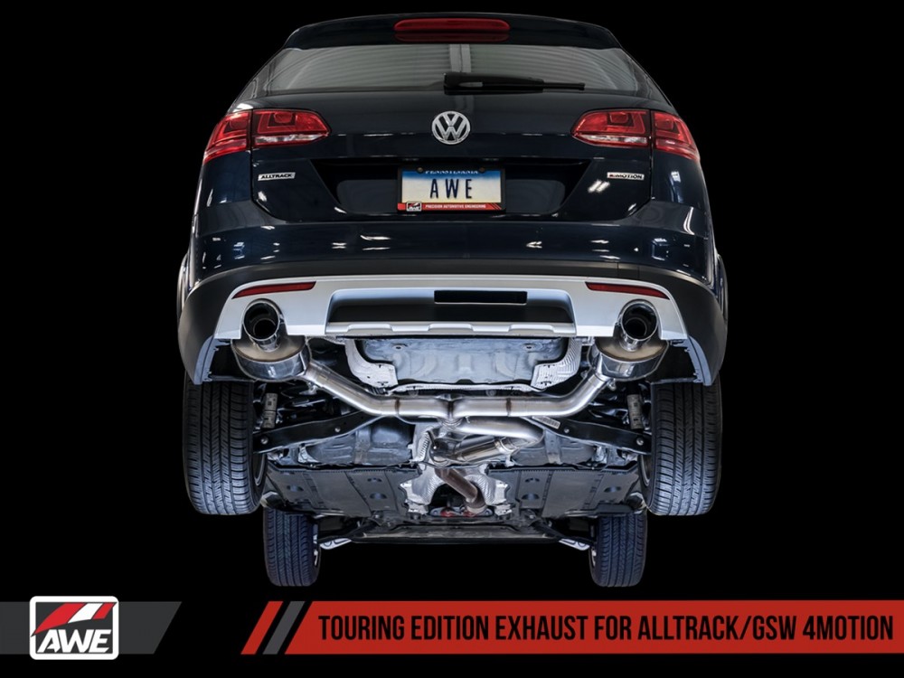 Wydech AWE Volkswagen Golf MK7.5 Alltrack / Sportwagen 4Motion 1.8L Turbo Touring Edition - 3015-32098 | 3015-33098 AWE Volkswagen Golf MK7.5 Alltrack / Sportwagen 4Motion 1.8L Turbo Touring Edition Exhaust