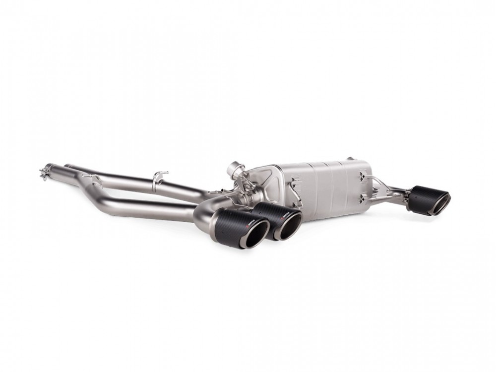 Tytanowy wydech Akrapovič Alfa Romeo Giulia Quadrifoglio Slip-on Line - S-AR/TI/7H Akrapovič Alfa Romeo Giulia Quadrifoglio Slip-on Line Titanium Exhaust