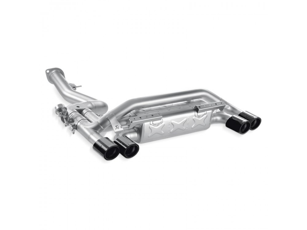 Tytanowy wydech Akrapovič BMW 1M E82 Slip-on Line - M-BM/T/4H + TP-CT/5 Akrapovič BMW 1M E82 Slip-on Line Titanium Exhaust