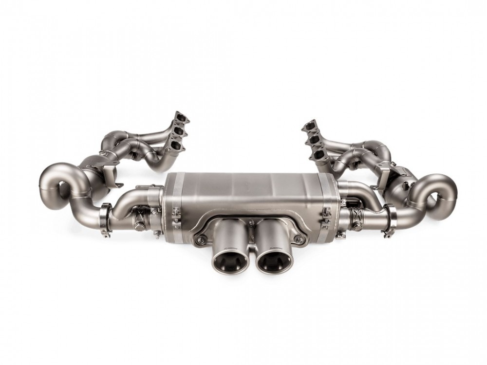 Tytanowy wydech Akrapovič Porsche 911 GT3 (992) Evolution + Header - E-PO/T/7 + S-PO/TI/23 Akrapovič Porsche 911 GT3 (992) Evolution + Header Titanium Exhaust
