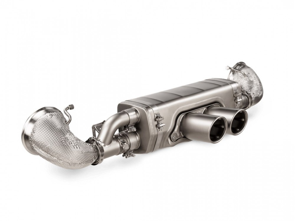 Tytanowy wydech Akrapovič Porsche 911 GT3 (992) Slip-on Race Line - S-PO/TI/23 + P-CP034 Akrapovič Porsche 911 GT3 (992) Slip-on Race Line Titanium Exhaust