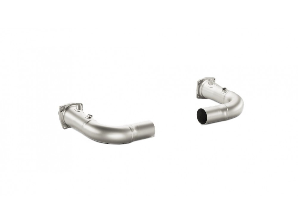Tytanowy wydech Akrapovič Porsche 911 Turbo/S Link Pipe w/o Cat - L-PO991T/2 Akrapovič Porsche 911 Turbo/S Link Pipe w/o Cat Titanium Exhaust