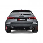 Akrapovič dyfuzor Carbon Audi RS6 Avant / RS7 Sportback (C8)