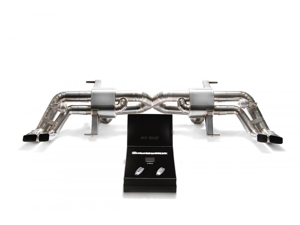 Exhaust Armytrix Audi R8 MK2 4S 5.2 FSI Cat-back - AUR13-C Exhaust Armytrix Audi R8 MK2 4S 5.2 FSI Cat-back - AUR13-C