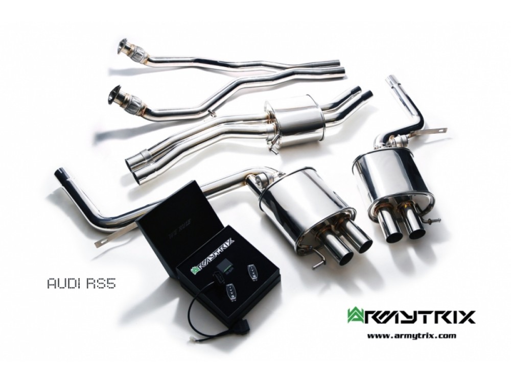 Exhaust Armytrix Audi RS5 B8 4.2 FSI Cat-back - AUB8R-5 Exhaust Armytrix Audi RS5 B8 4.2 FSI Cat-back - AUB8R-5