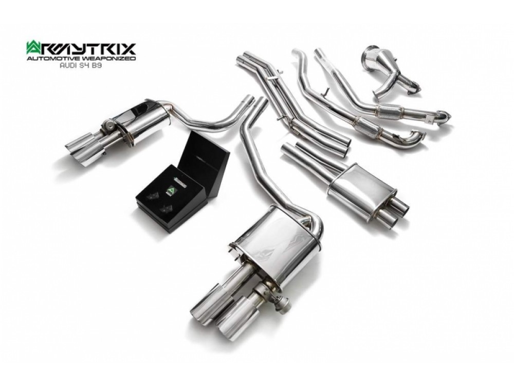 Exhaust Armytrix Audi S5 B9 3.0 TFSI Cat-back - AU95S-QS14C Exhaust Armytrix Audi S5 B9 3.0 TFSI Cat-back - AU95S-QS14C