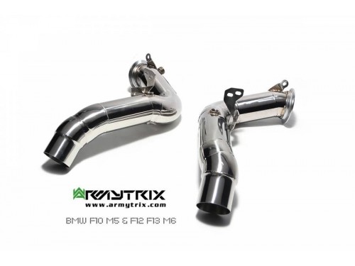 Armytrix BMW M5 F10 & M6 F12 / F13 Downpipe de-cat