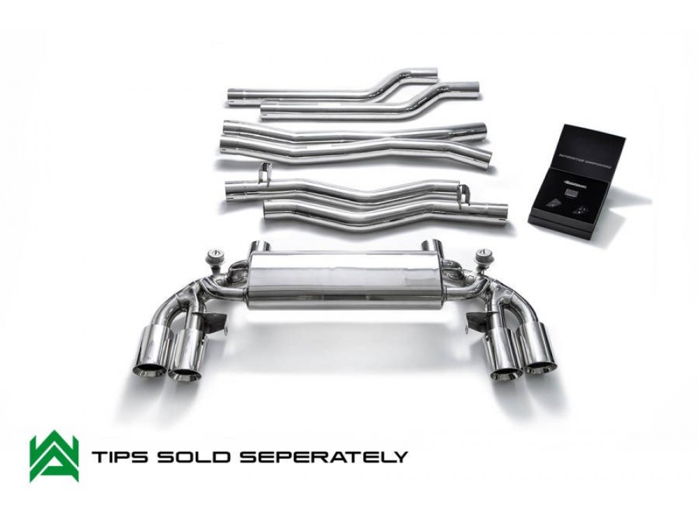 Exhaust Armytrix BMW M8 F91/F92 Cat-back - BMF9M-QS38C Exhaust Armytrix BMW M8 F91/F92 Cat-back - BMF9M-QS38C