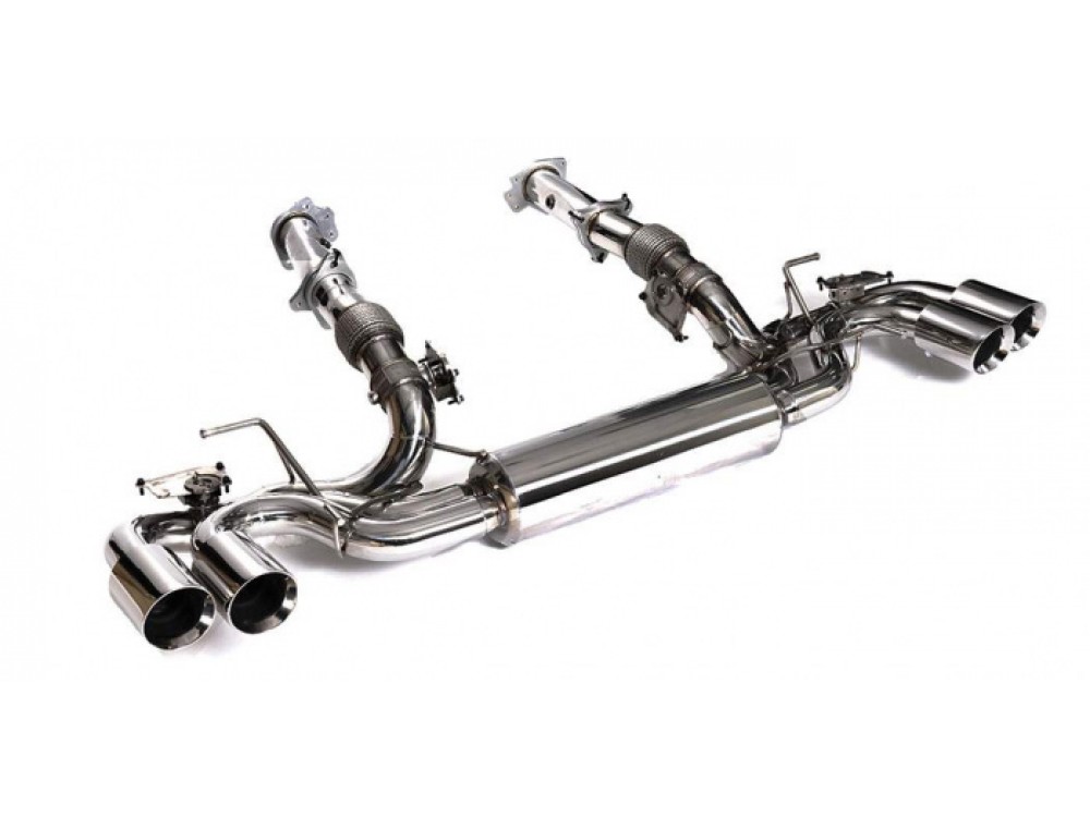 Exhaust Armytrix Chevrolet Corvette Stingray C8 Cat-back - CZ6C8-QS38C Exhaust Armytrix Chevrolet Corvette Stingray C8 Cat-back - CZ6C8-QS38C