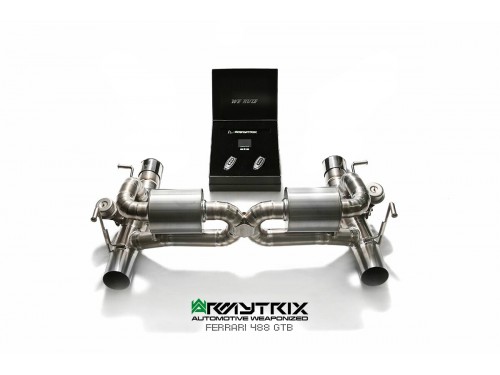 Armytrix Ferrari 488 GTB/Spider 3.9L Cat-back Exhaust