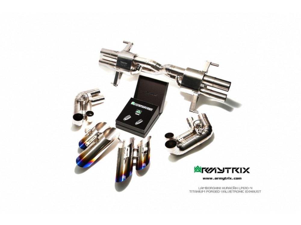 Exhaust Armytrix Lamborghini Huracan Cat-back - LBHL6-C Exhaust Armytrix Lamborghini Huracan Cat-back - LBHL6-C