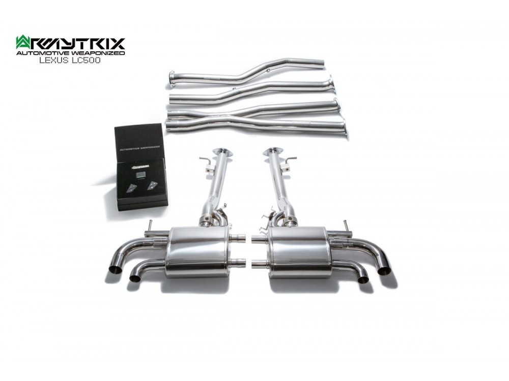 Wydech Armytrix Lexus LC 500 5.0L Cat-back - LXLC5-C Armytrix Lexus LC 500 5.0L Cat-back Exhaust