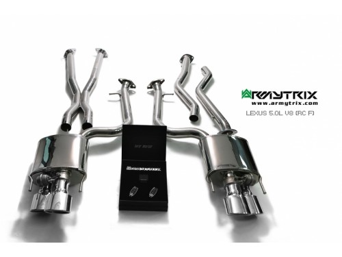 Armytrix Lexus RC F Cat-back Exhaust