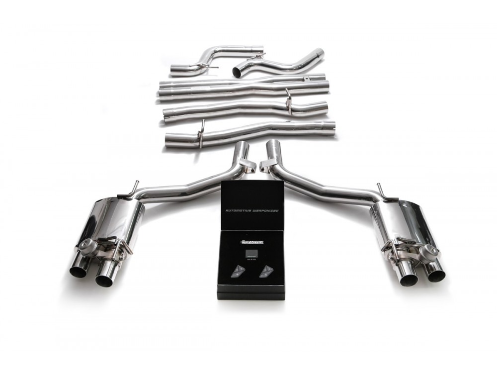 Exhaust Armytrix Maserati Ghibli M157 3.0L Cat-back - MG572-QS38C Exhaust Armytrix Maserati Ghibli M157 3.0L Cat-back - MG572-QS38C