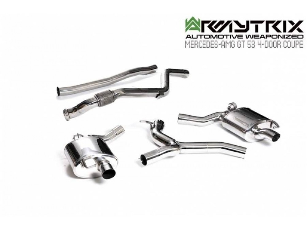Exhaust Armytrix Mercedes AMG GT43 / GT53 4d X290 Cat-back - MB295-C Exhaust Armytrix Mercedes AMG GT43 / GT53 4d X290 Cat-back - MB295-C