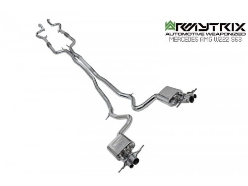 Armytrix Mercedes-AMG W222 S63 Cat-back Exhaust