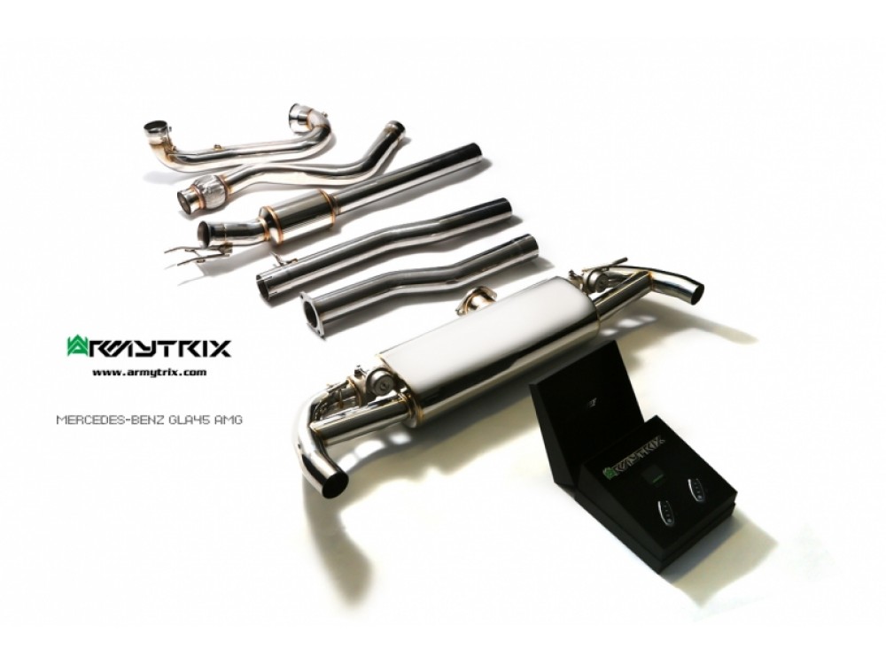 Exhaust Armytrix Mercedes GLA 45 AMG Cat-back - MBG45-C Exhaust Armytrix Mercedes GLA 45 AMG Cat-back - MBG45-C