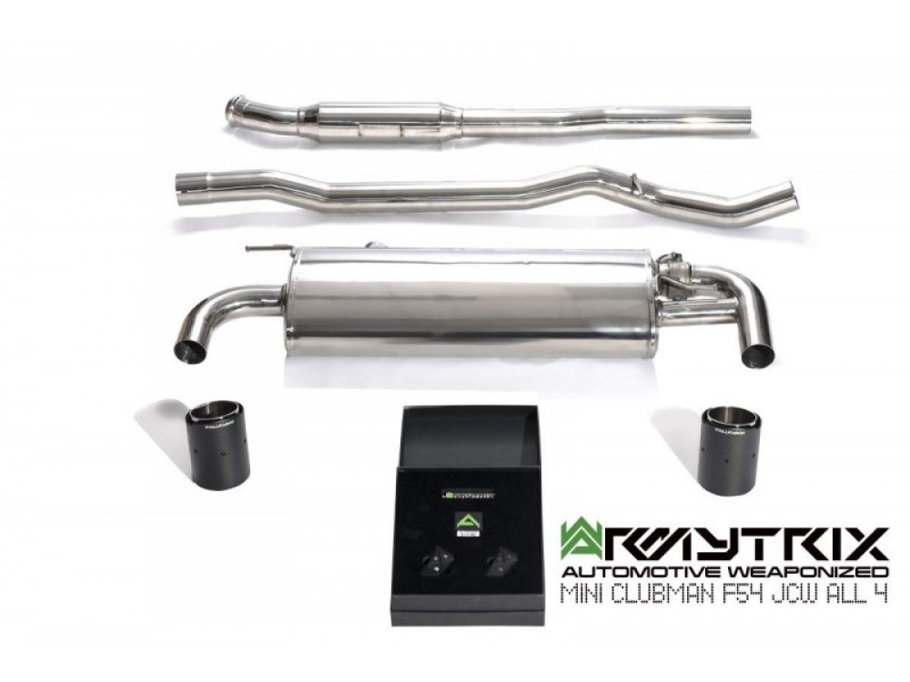 Exhaust Armytrix MINI Clubman F54 JCW ALL 4 Cat-back - MNF54-DS38C Exhaust Armytrix MINI Clubman F54 JCW ALL 4 Cat-back - MNF54-DS38C