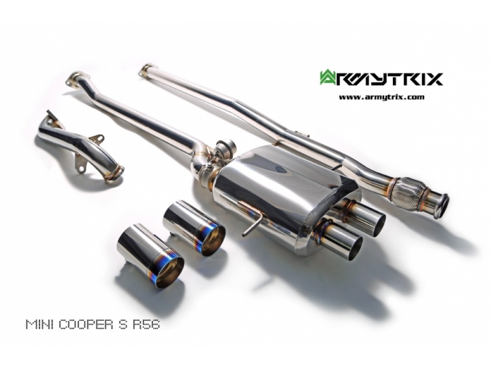 Exhaust Armytrix MINI Cooper S R56 Cat-back - MNR5X-DS11C Exhaust Armytrix MINI Cooper S R56 Cat-back - MNR5X-DS11C