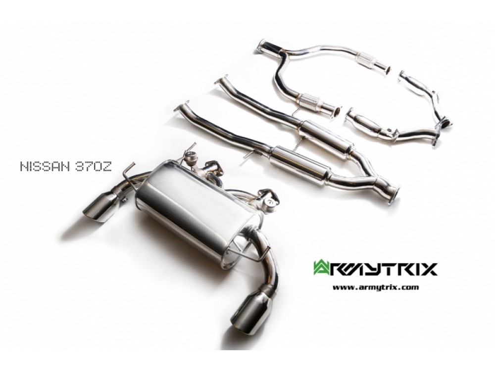 Wydech Armytrix Nissan 370Z Cat-back - NIZ37-DS13C Armytrix Nissan 370Z Cat-back Exhaust