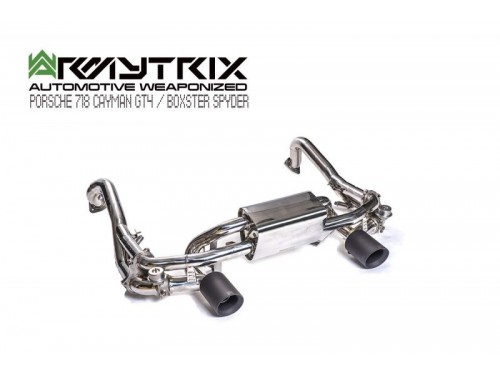 Armytrix Porsche 718 Boxster Spyder GT4 Cat-back Exhaust