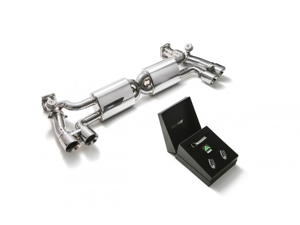 Wydech Armytrix Porsche 911 991.2 3.8L Turbo Decatted - P91T2-QS35C Armytrix Porsche 911 991.2 3.8L Exhaust