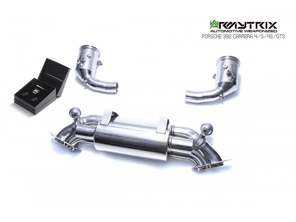 Wydech Armytrix Porsche 911 992 3.0L Turboback - P92CS-C Armytrix Porsche 911 992 3.0L Exhaust