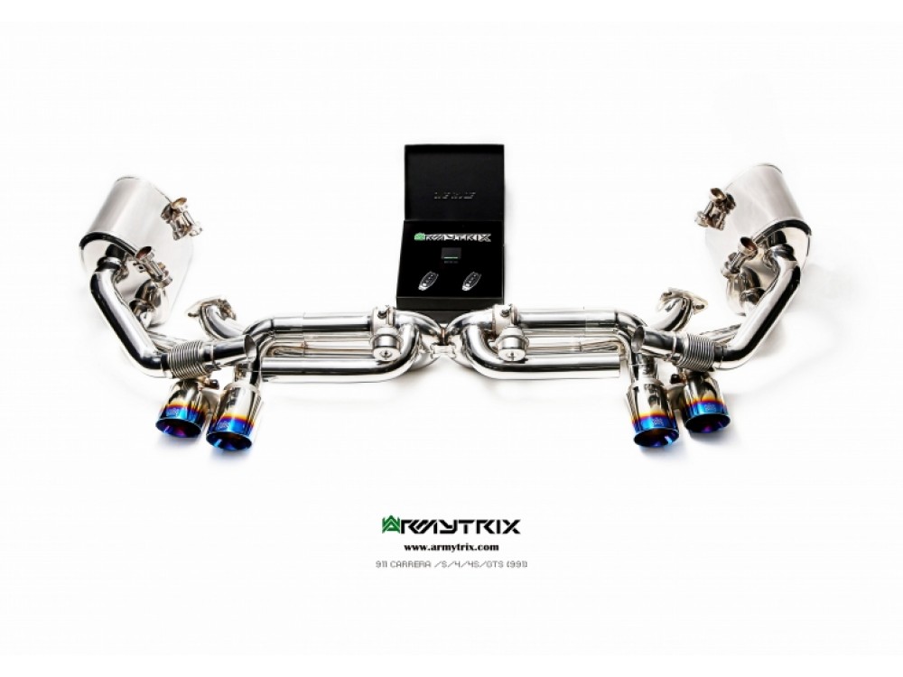 Exhaust Armytrix Porsche 911 Carrera (991.1) Cat-back - P91N1-QS27C Exhaust Armytrix Porsche 911 Carrera (991.1) Cat-back - P91N1-QS27C