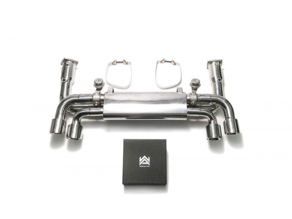 Exhaust Armytrix Porsche 911 Carrera 991.2 S /4 /4S /GTS Turbo-back Quad Tips - P92C4-DD+P92C4-QS24C Exhaust Armytrix Porsche 911 Carrera 991.2 S /4 /4S /GTS Turbo-back Quad Tips - P92C4-DD+P92C4-QS24C
