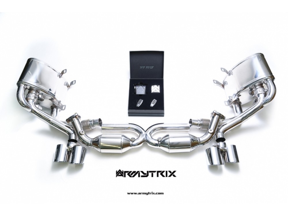 Exhaust Armytrix Porsche 911 Carrera (997.1) Cat-back - P97N1-QS26C Exhaust Armytrix Porsche 911 Carrera (997.1) Cat-back - P97N1-QS26C