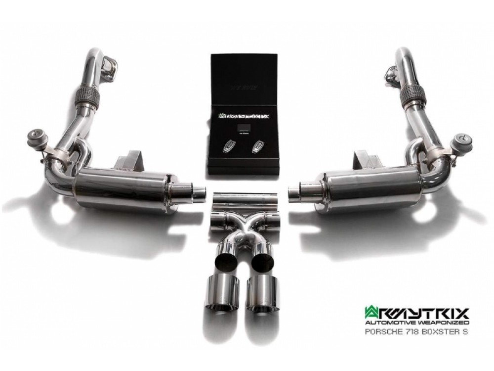 Wydech Armytrix Porsche Boxster/Cayman (718) Cat-back - P82T1-DS24C Armytrix Porsche Boxster/Cayman (718) Cat-back Exhaust