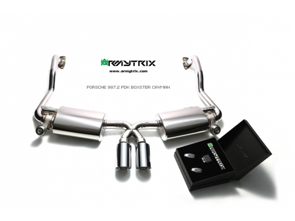 Wydech Armytrix Porsche Boxster/Cayman (987.2) PDK Cat-back - P87N2-DS25C Armytrix Porsche Boxster/Cayman (987.2) PDK Cat-back Exhaust
