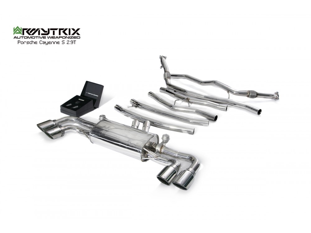 Exhaust Armytrix Porsche Cayenne E3 2.9L S Cat-back - PE3T2-QS30C Exhaust Armytrix Porsche Cayenne E3 2.9L S Cat-back - PE3T2-QS30C