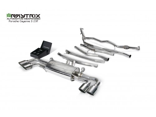 Armytrix Porsche Cayenne E3 2.9L S Cat-back Exhaust