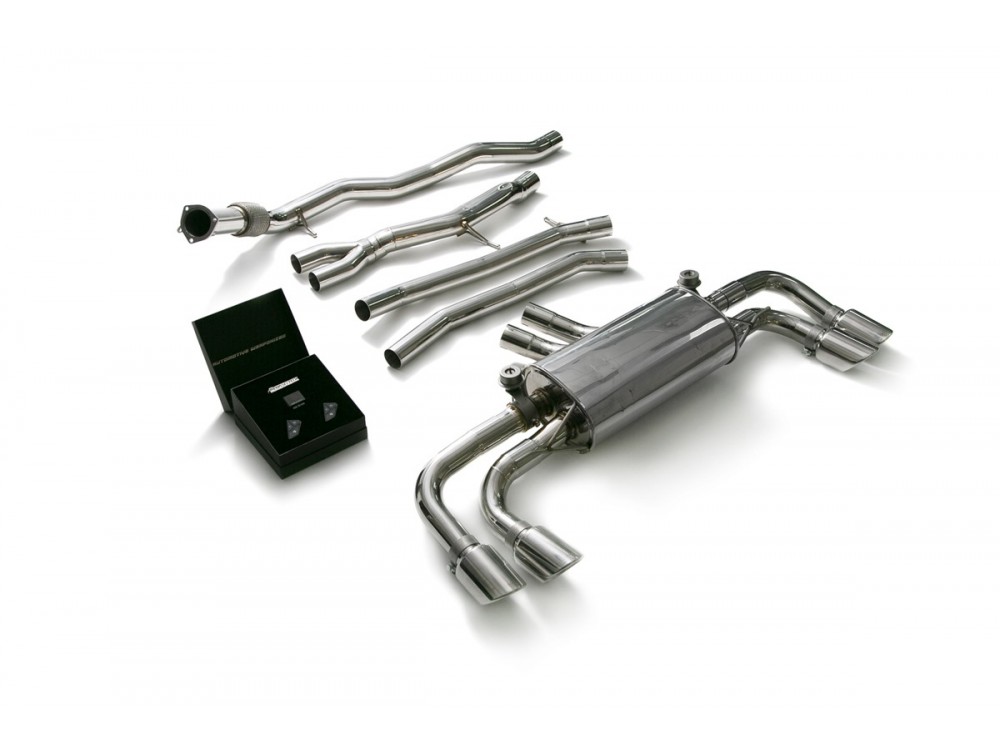 Exhaust Armytrix Porsche Cayenne E3 3.0L Cat-back - PE3T1-QS30C Exhaust Armytrix Porsche Cayenne E3 3.0L Cat-back - PE3T1-QS30C